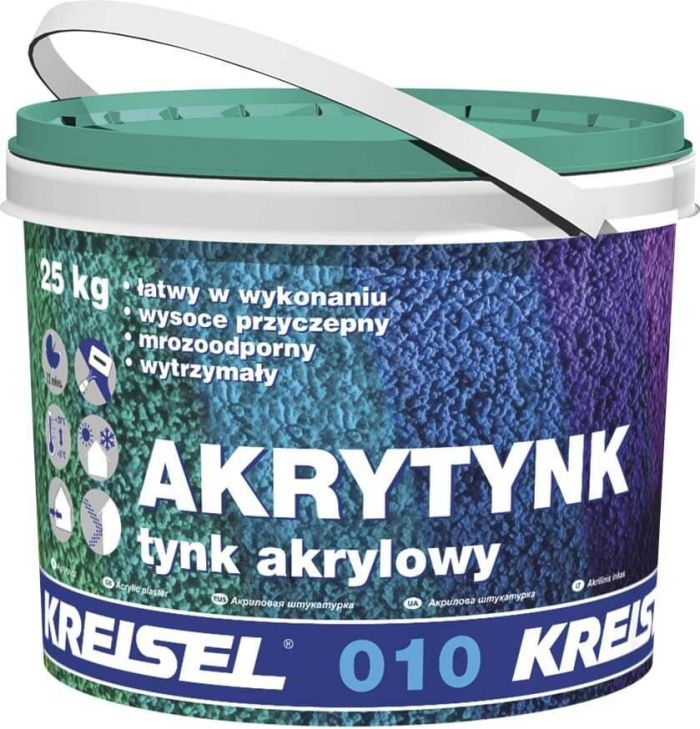010 KREISEL Акрілова декоративна штукатурка "Баранець" 1,5мм База А