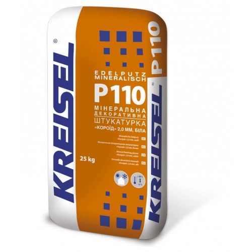 110 KREISEL Мінеральна декоративна штукатурка "Короїд" 3мм