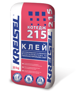 215 KREISEL Клейова армувальна суміш для систем утеплення фасадів (25кг)