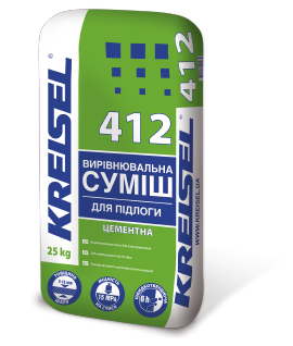 412 KREISEL  Суміш для підлоги самовирівнююча 3-15мм (М150)