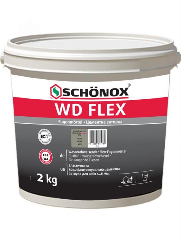 Затирка SCHÖNOX WD Flex 5 кг Біла