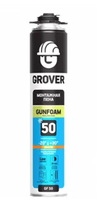 Монтажна піна GROVER  GF50 профи 731 мл