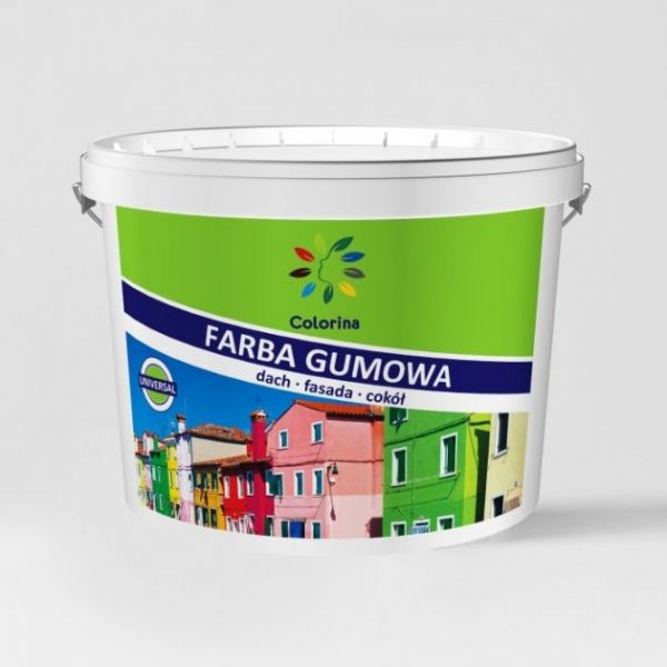 Фарба гумова синя 1,2кг "COLORINA"