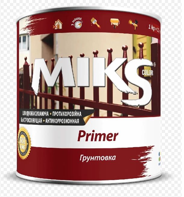 Грунтовка "МІКС" біла 0,9кг