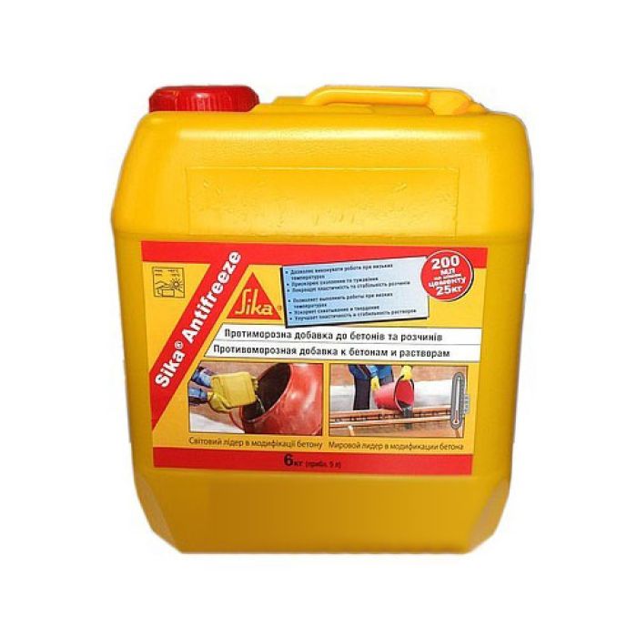 Протиморозна домішка Sika Antifreeze 6кг