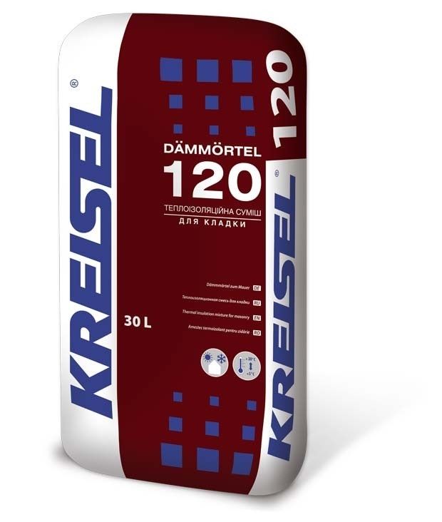 120 KREISEL Суміш для кладки термоізоляційна